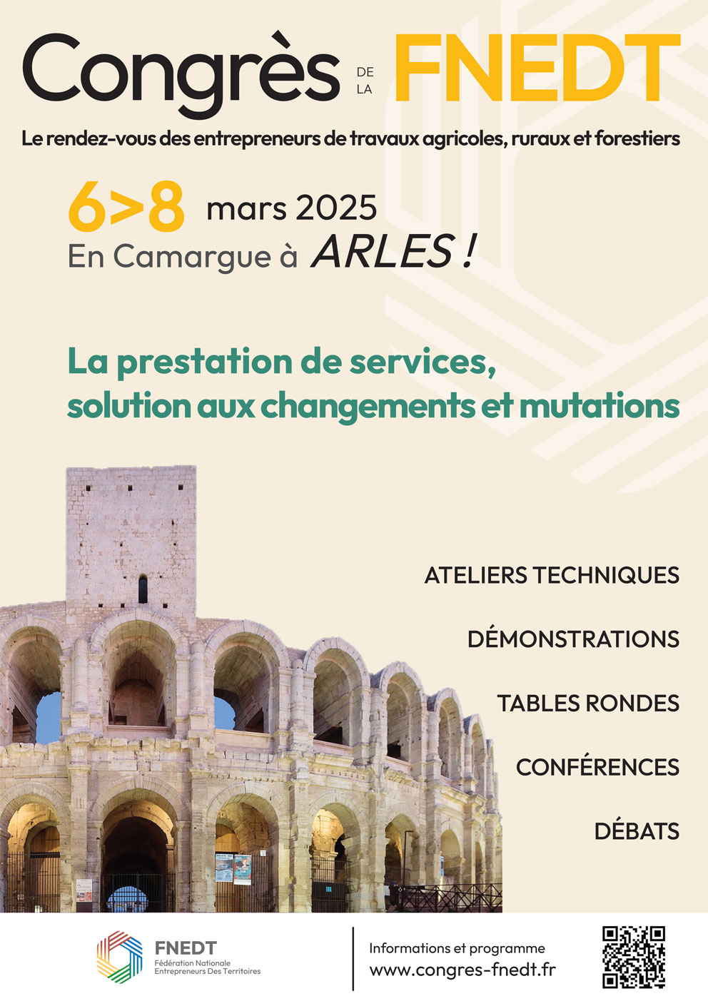 Affiche Congres Arles New